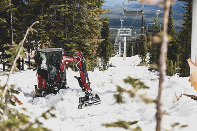 The Snowy Race Against Time for Big White's Bike Park Opening Day