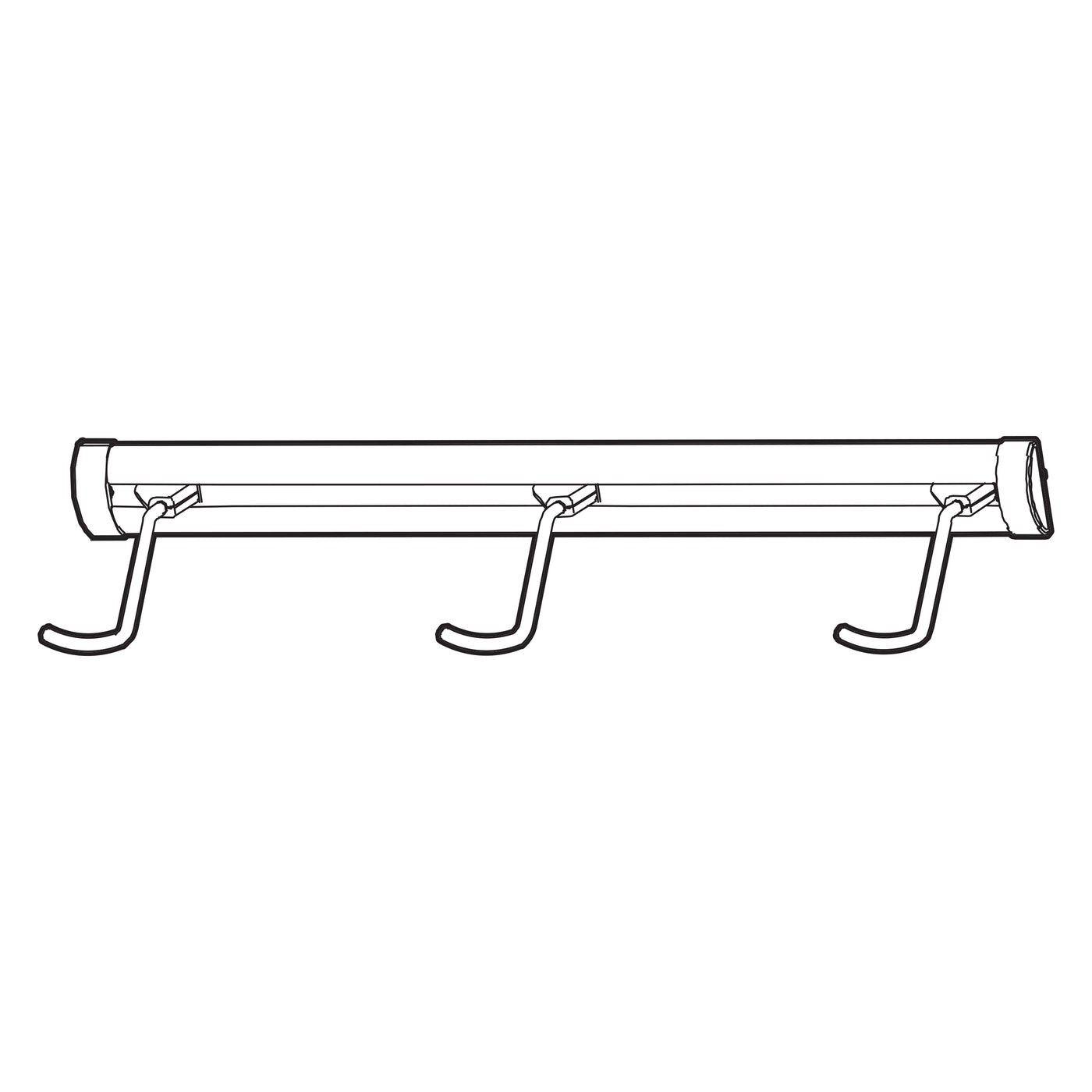 Wall Bike Hanger (3 Bike)