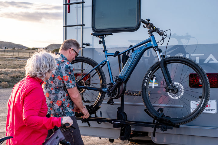 Tow Bar Best E Bike Trailer Hitch Rack E-SPEC RV Ebike Approved