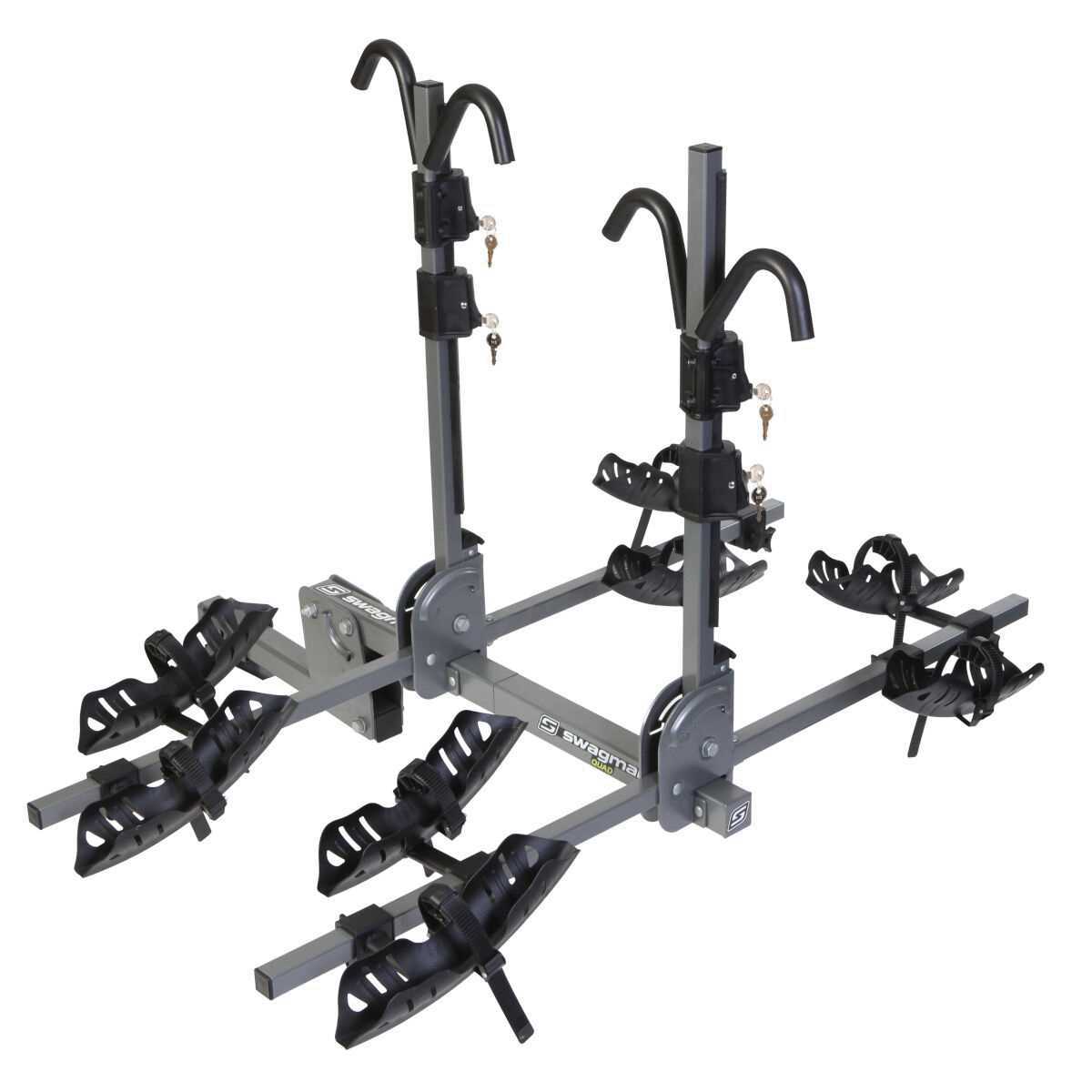 QUAD 2+2 Hitch Mount Platform Rack