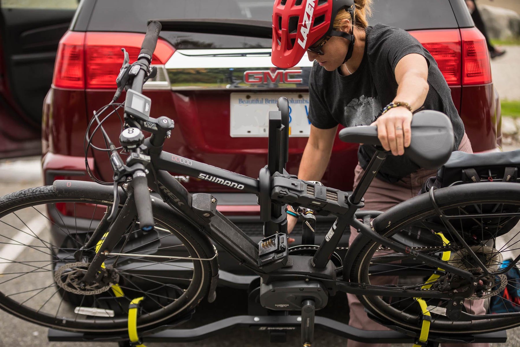 CURRENT ebike Approved Hitch Mount Platform Rack Swagman CA